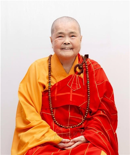 香光寺第一任住持暨管理人心志和尚尼法相